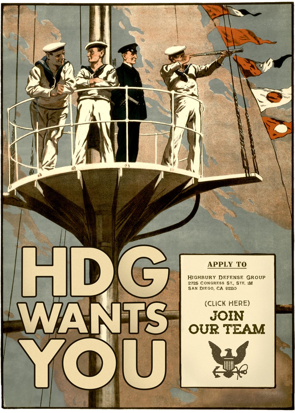 HDG Vintage Poster 1